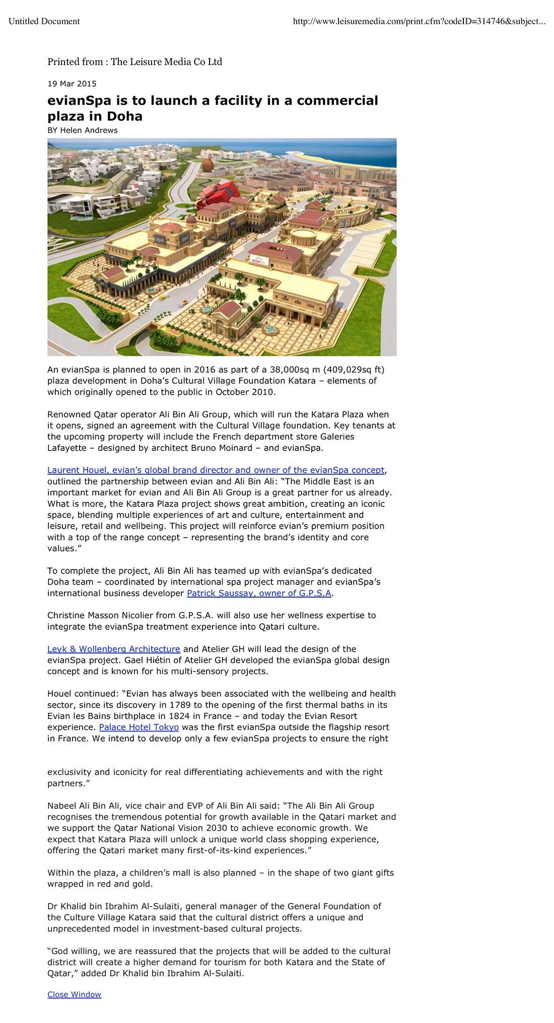 spa business magazine detail